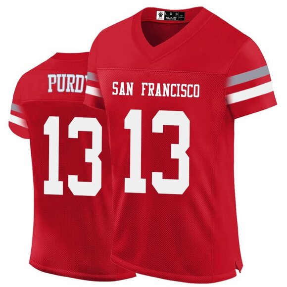 Other - Mens Kids Youths Brock Purdy Scarlet Vapor Stitched Jersey